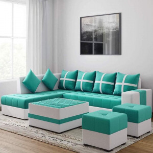 Falkon Model Diwan With Corner Sofa Set