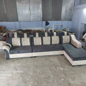Burfee Model Corner Sofa Set