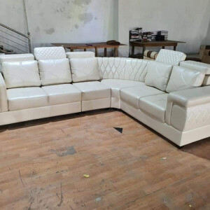 Tilt Headrest Model Corner Sofa Set