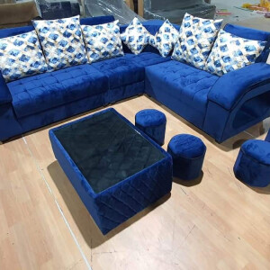 Liker Model Corner Sofa Set