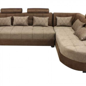 Wave Model Diwan + 3 Seater Concept Sofa Set