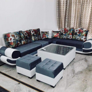 Century Model Corner Sofa Set