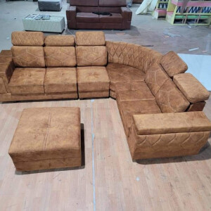 Diamond Cut Model Corner Sofa Set